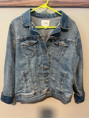 Old Navy Medium Blue Denim Trucker Jacket